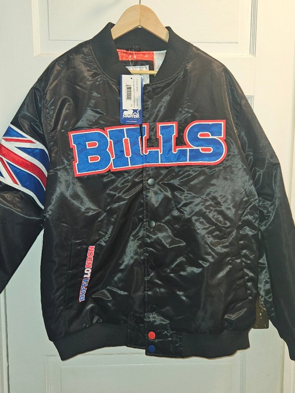 Buffalo Bills Starter Bills London Mafia Black Men's XL $274.99